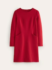 Boden Red Ellen Ottoman Dress - Image 5 of 5
