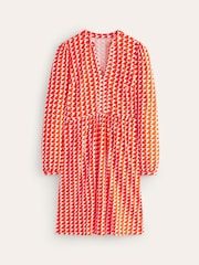 Boden Orange Naomi Relaxed Jersey Dress - Image 5 of 5