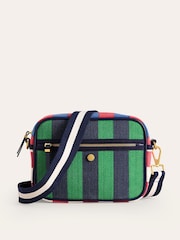 Boden Green Canvas Cross-Body Bag - Image 2 of 4