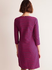 Boden Pink Bronte Ottoman Dress - Image 3 of 5