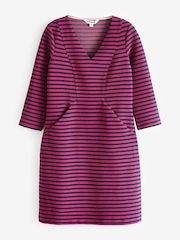 Boden Pink Bronte Ottoman Dress - Image 5 of 5