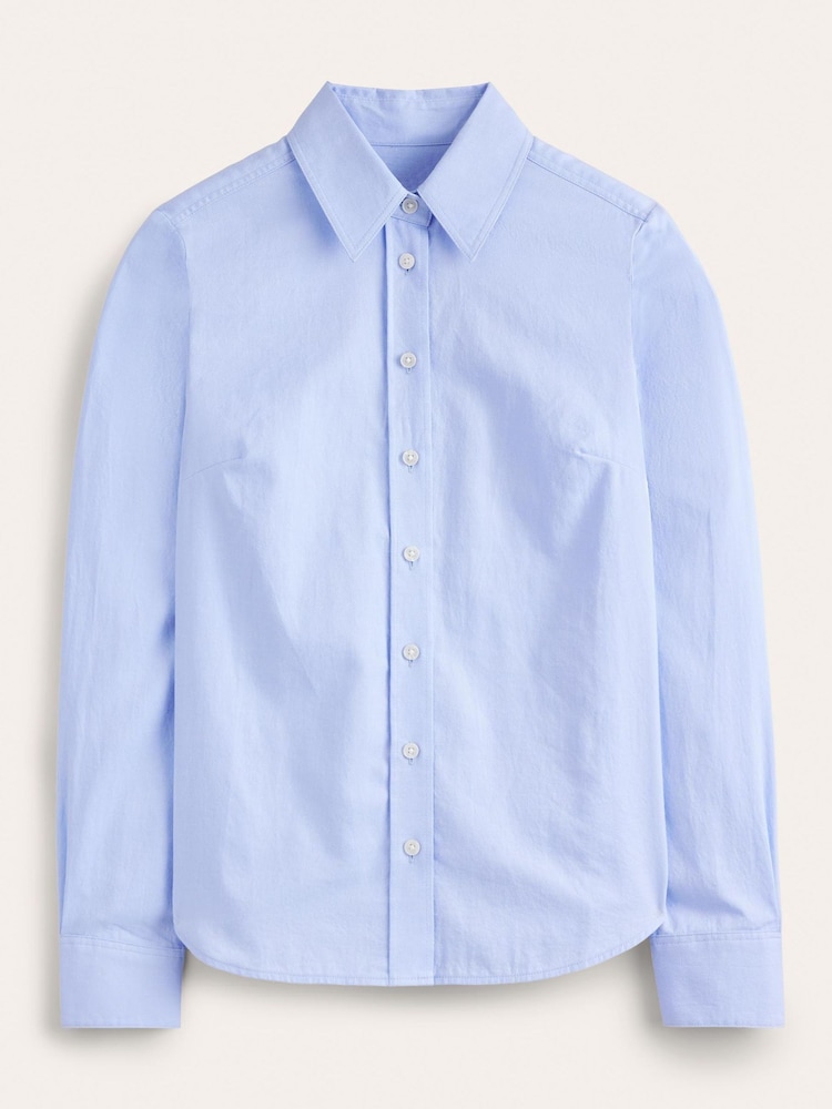 Boden Blue Sienna 100% Cotton Shirt - Image 6 of 6