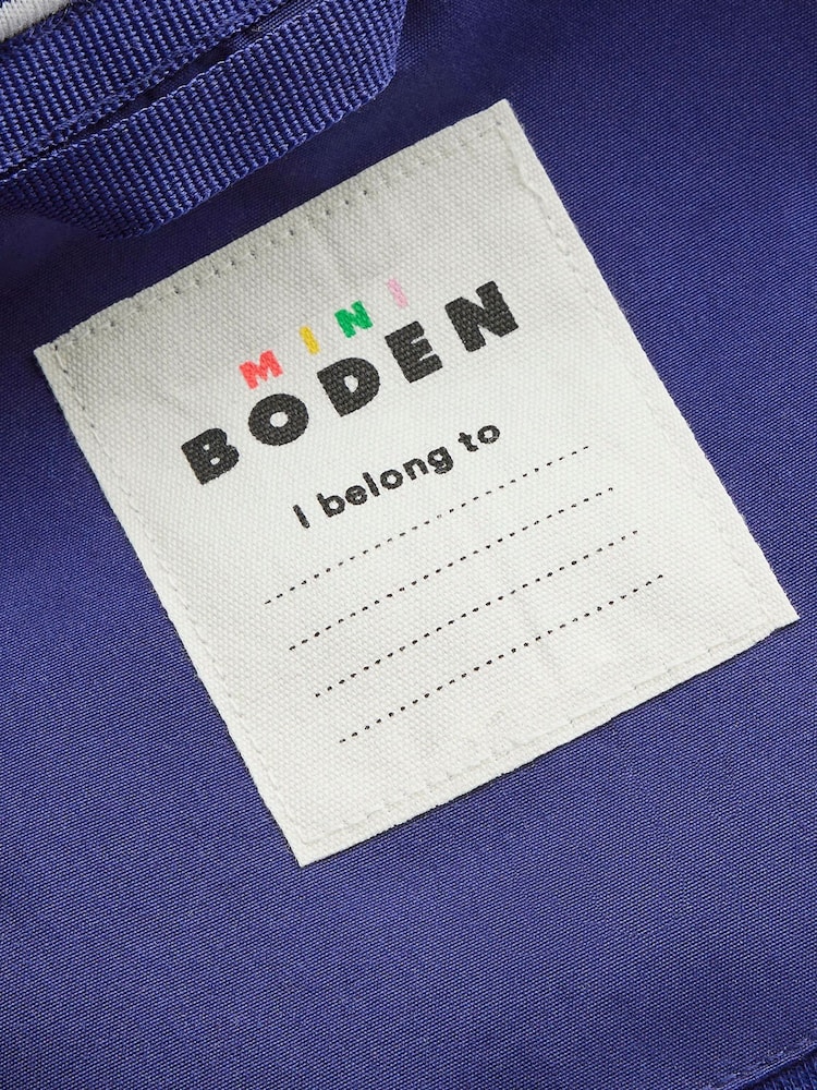 Boden Blue Waterproof Fisherman's 100% Cotton Jacket - Image 4 of 4