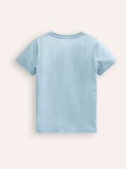 Boden Blue Vehicle Superstitch 100% Cotton T-Shirt - Image 2 of 3