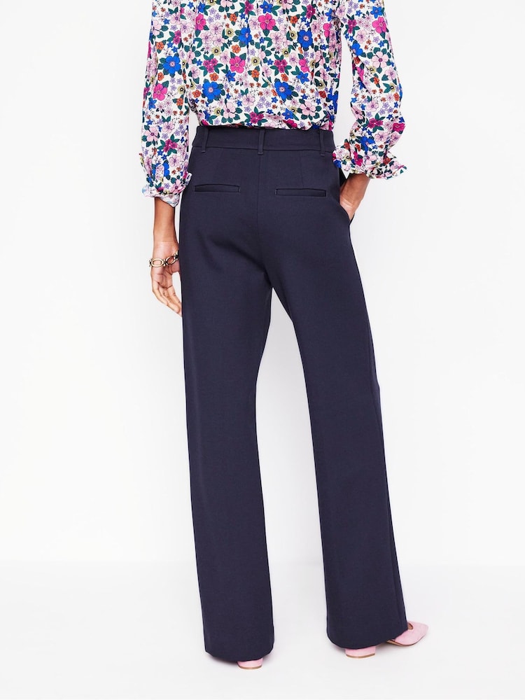 Boden Blue Westbourne Ponte Trousers - Image 2 of 5