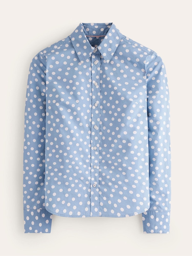 Boden Light Blue Sienna 100% Cotton Shirt - Image 6 of 6