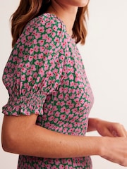 Boden Green Corinne Midi Tea Dress - Image 3 of 6
