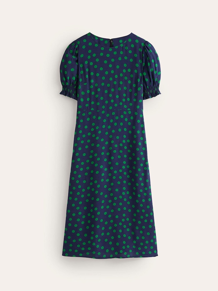 Boden Blue Corinne Midi Tea Dress - Image 5 of 5