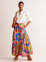Boden Lorna Maxi-Stufenrock aus 100 % Baumwolle - Bild 2 von 6