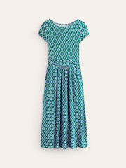 Boden Green Amelie Jersey Midi Dress - Image 6 of 6