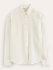 Boden Cream Sienna Silk Shirt - Image 5 of 5