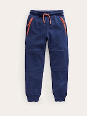 Boden Blue Warrior Knee 100% Cotton Joggers - Image 1 of 3