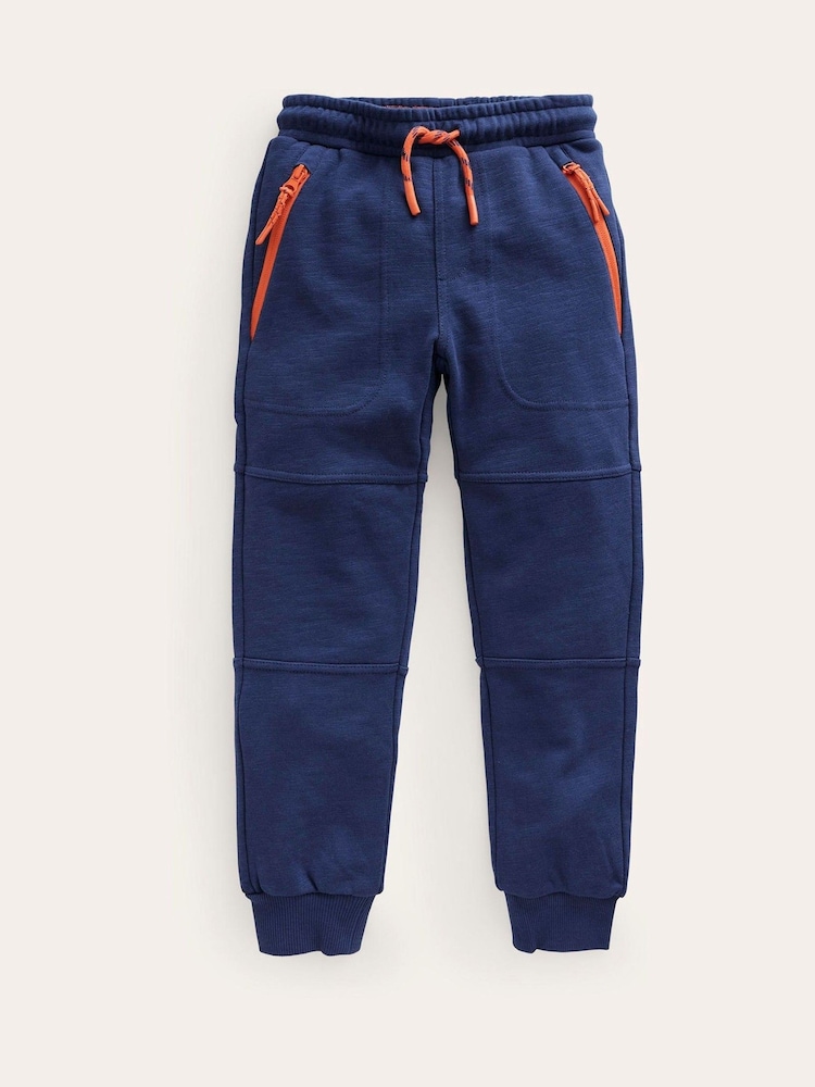 Boden Blue Warrior Knee 100% Cotton Joggers - Image 1 of 3