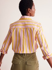Boden Purple Sienna 100% Cotton Shirt - Image 3 of 5