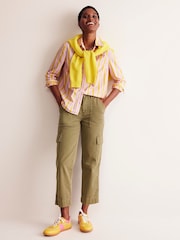 Boden Purple Sienna 100% Cotton Shirt - Image 4 of 5