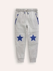 Boden Grey Warrior Knee 100% Cotton Joggers - Image 1 of 3