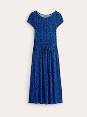 Boden Blue Amelie Jersey Midi Dress - Image 5 of 5