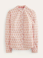 Boden Cream Phoebe 100% Cotton Shirt - Image 5 of 5