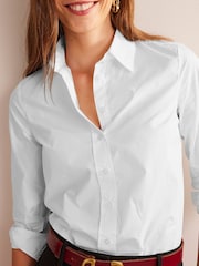 Boden White Sienna 100% Cotton Shirt - Image 5 of 6