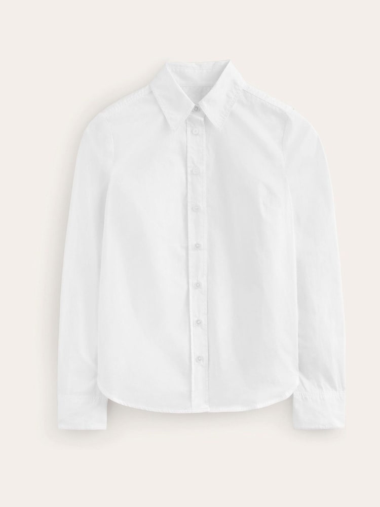 Boden White Sienna 100% Cotton Shirt - Image 6 of 6