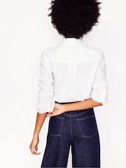 Boden White Sienna 100% Cotton Shirt - Image 4 of 6