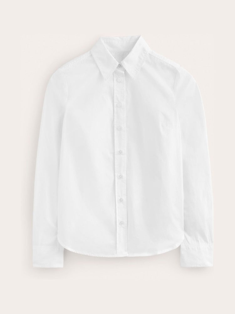 Boden White Sienna 100% Cotton Shirt - Image 6 of 6