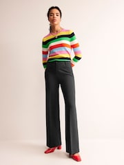 Boden Grey Westbourne Ponte Trousers - Image 3 of 5