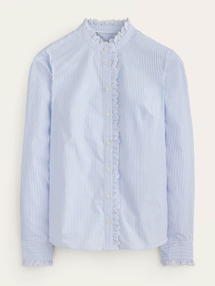 Boden Blue 100% Cotton Phoebe Shirt - Image 5 of 5