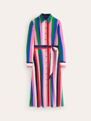 Boden Red Kate Midi Shirt Dress - Image 6 of 6