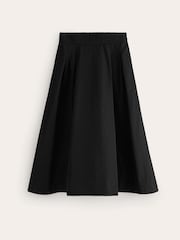 Schwarz - Boden Isabella Midi-Rock aus Taft - Bild 5 von 5