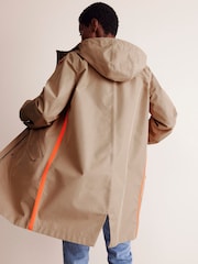 Boden Natural Wells Waterproof Coat - Image 3 of 5