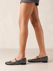 Alohas Black Lucien Leather Ballet Flats - Image 3 of 5