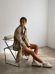 Alohas Cream Tb.490 Leather Sneakers - Image 7 of 7