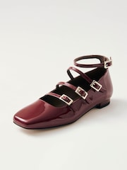 Alohas Red Luke Onix Ballet Flats - Image 2 of 6