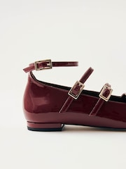 Alohas Red Luke Onix Ballet Flats - Image 4 of 6