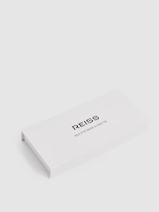 Reiss Chocolate Ellen Silk Eye Mask and Scrunchie Set - Image 3 of 4