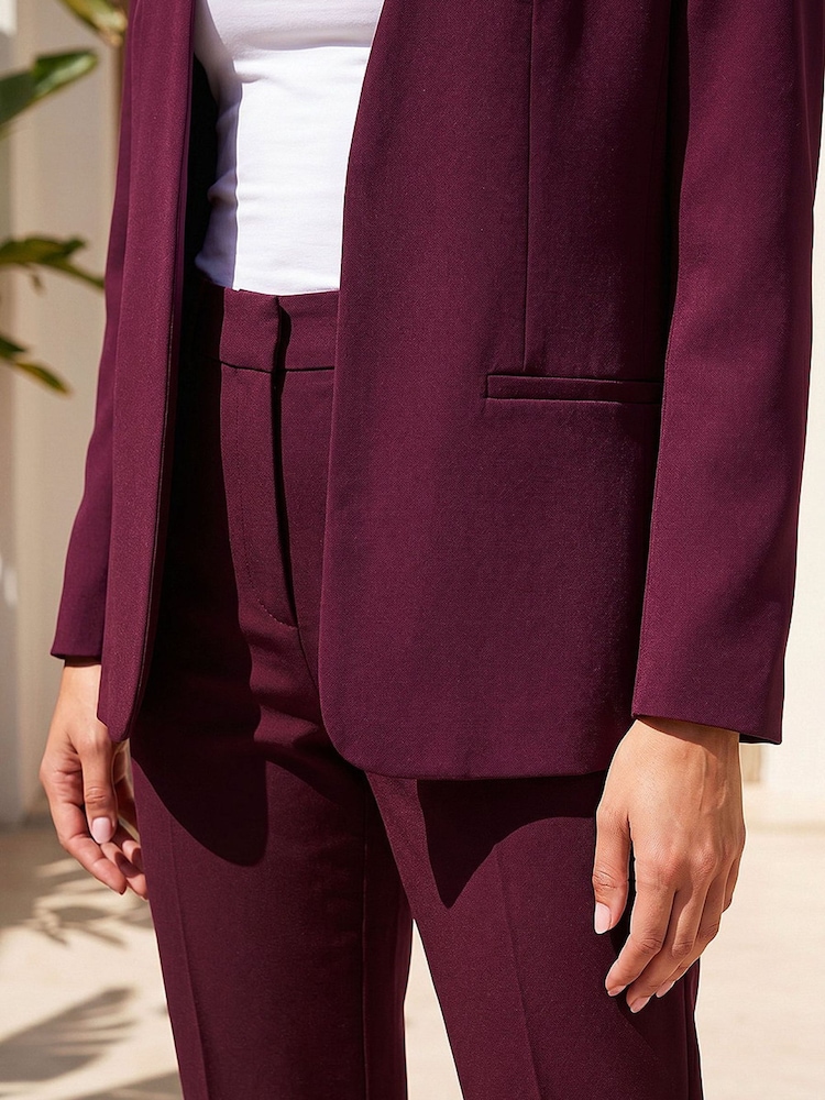 Roman Red Edge to Edge Blazer - Image 4 of 4 Roman Red Edge to Edge Blazer - Image 4 of 4
