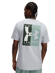 Cinza - Camiseta com logotipo Evol da Under Armour 60/40 - Imagem 2 de 2