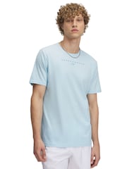 modra - Under Armour majica s kratkimi rokavi in logotipom - Slika 1 iz 2