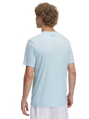 modra - Under Armour majica s kratkimi rokavi in logotipom - Slika 2 iz 2