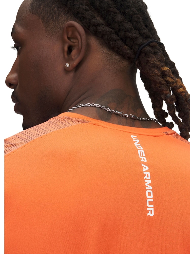 Under Armour Orange Tech Utility T-Shirt - Image 3 of 3