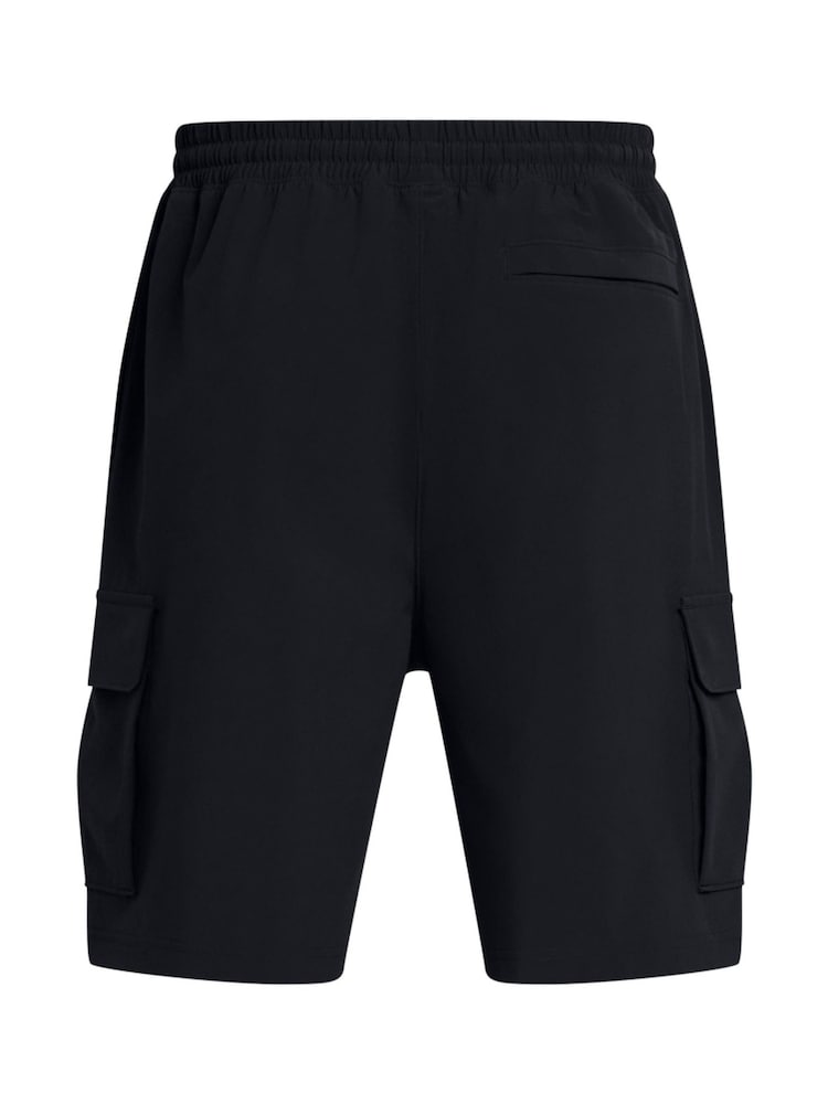 Черный - Under Armour Vibe Woven Cargo Shorts - Изображение 5 из 5