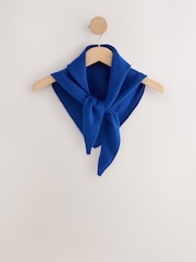 Azul cobalto - Bufanda triangular pequeña - Imagen 1 de 3