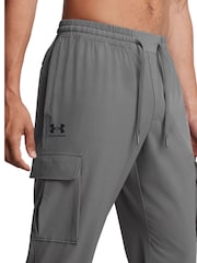 Under Armour Grey Vibe Woven Cargo Joggers - Image 4 of 6