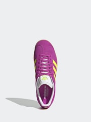 adidas Originals Purple Gazelle Trainers - Image 5 of 8