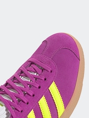 adidas Originals Purple Gazelle Trainers - Image 7 of 8
