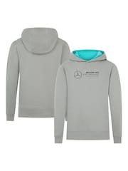 Fanatics Kids Large Grey F1 Mercedes AMG Petronas Logo Hoodie - Image 1 of 3