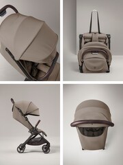 Silver Cross Cobble Clic Compact Pushchair amd Footmuff Bundle - Image 5 of 6