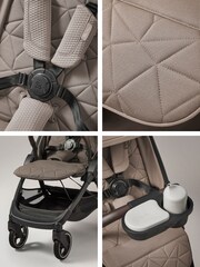 Silver Cross Cobble Clic Compact Pushchair amd Footmuff Bundle - Image 6 of 6