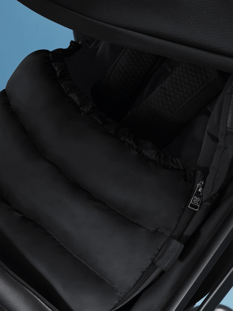 Silver Cross Space Jet 5 Compact Pushchair and Footmuff Bundle - Image 8 of 8